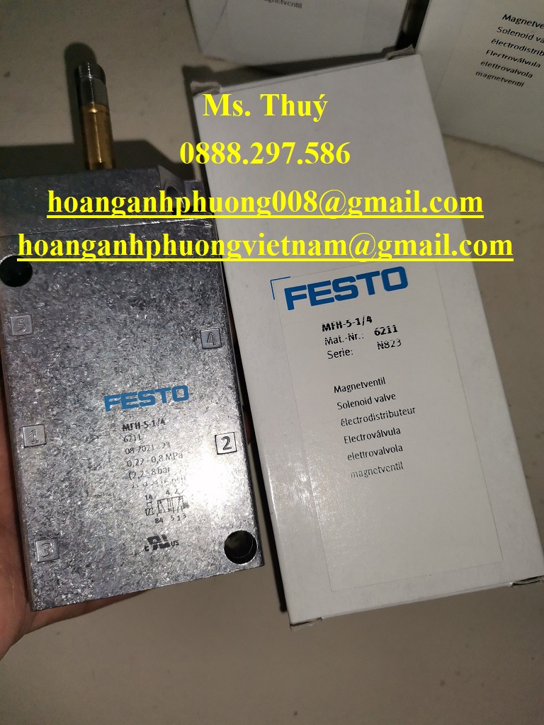MFH-5-1/4 - Nhà phân phối van điện từ Festo chính hãng