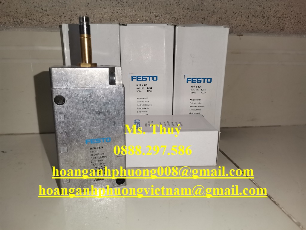MFH-5-1/4 - Nhà phân phối van điện từ Festo chính hãng