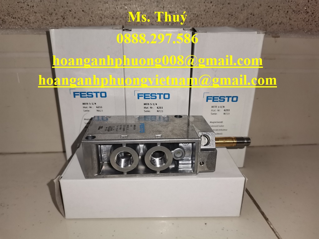 MFH-5-1/4 - Nhà phân phối van điện từ Festo chính hãng
