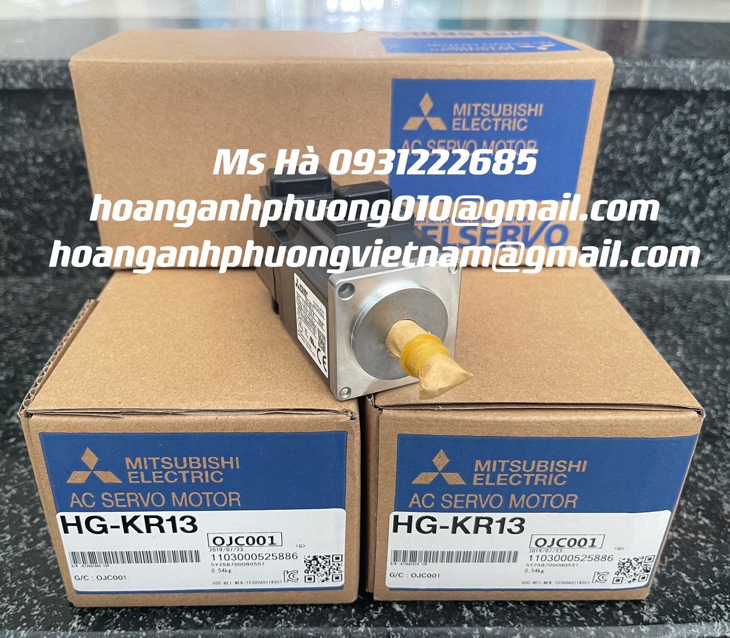 Servo 100W chính hãng HG-KR13 mitsubishi mới 