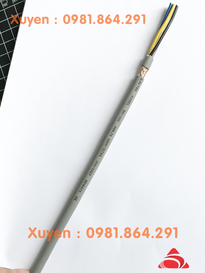 Cáp điều khiển 4x1.5mm2 chống nhiễu Altek Kabel