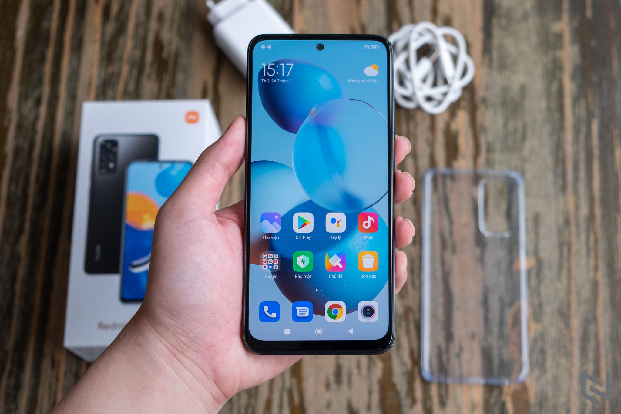 Điện thoại Redmi note 11S 8/128GB qua sử dụng 2 tháng, còn bảo hành
