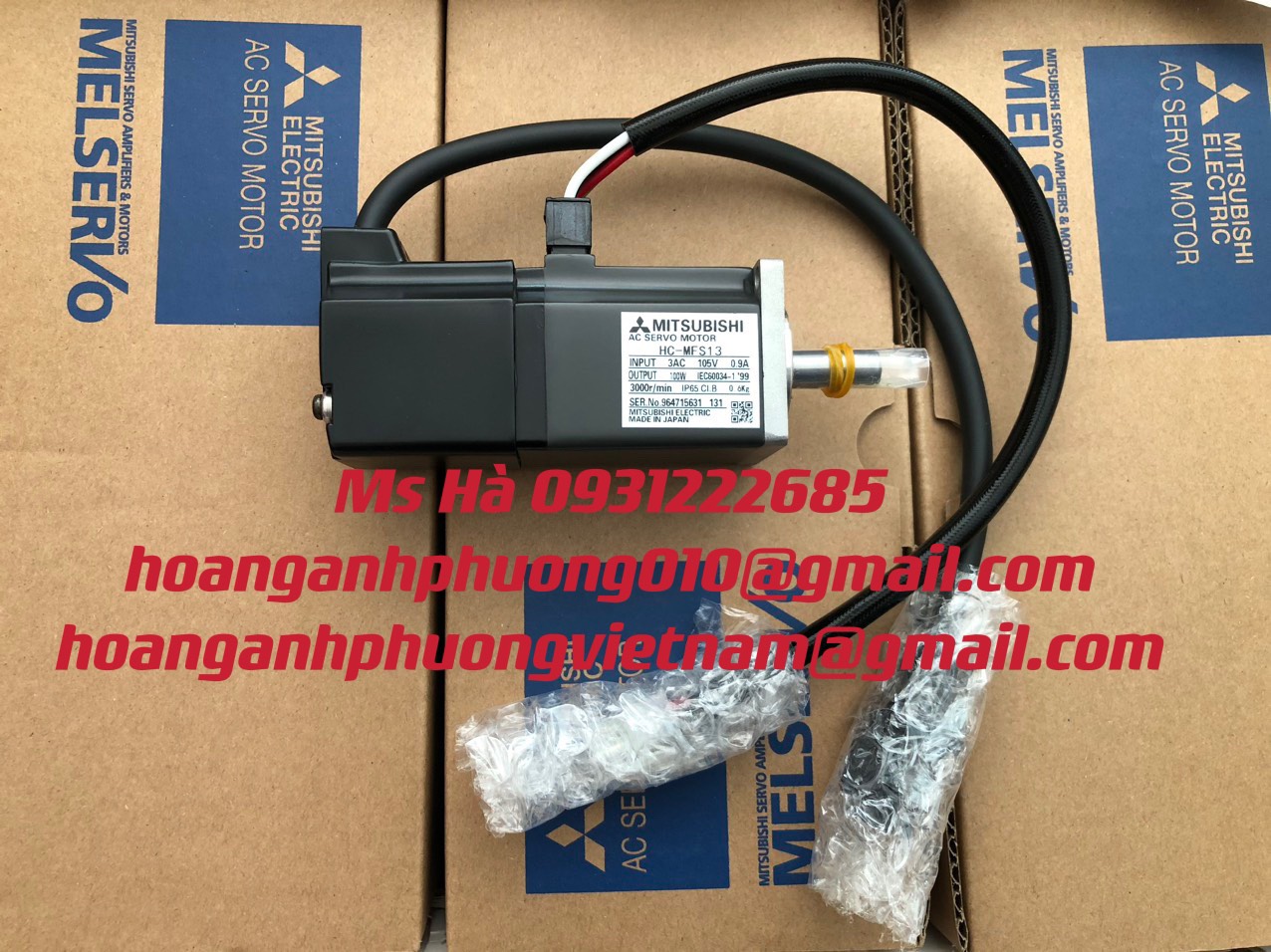 Chuyên servo dòng mitsubishi nhập HC-MFS13 