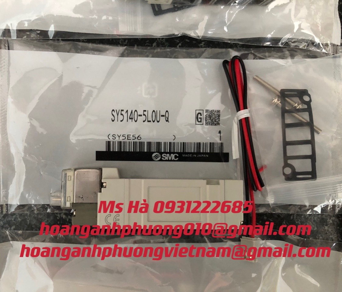 SY5140-5L0U-Q, SMC, dòng van mới, Bình Dương