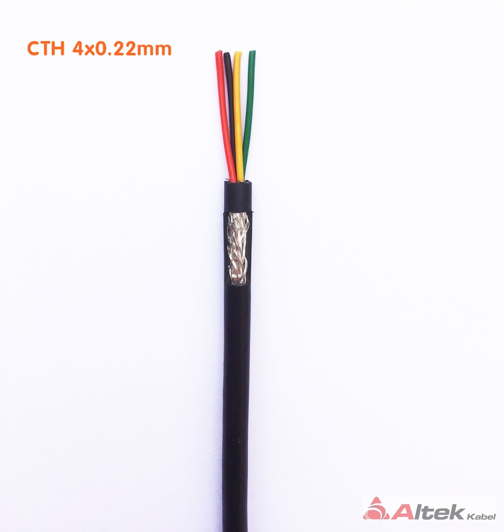 Cáp tín hiệu chống nhiễu 2x0.22,4x0.22,6x0.22,8x0.22 Altek Kabel