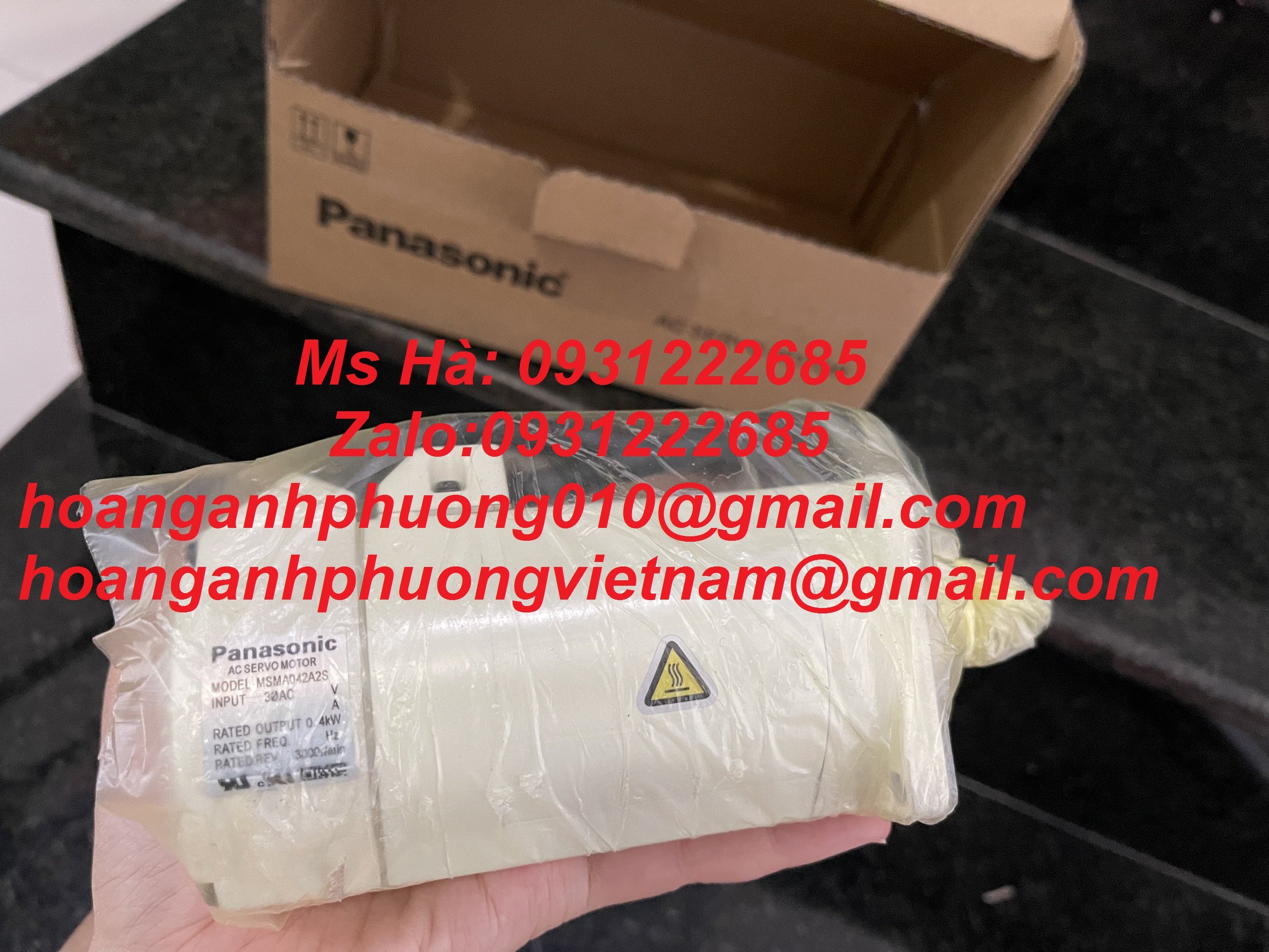 Ac servo motor panasonic hàng mới MSMA042A2S 
