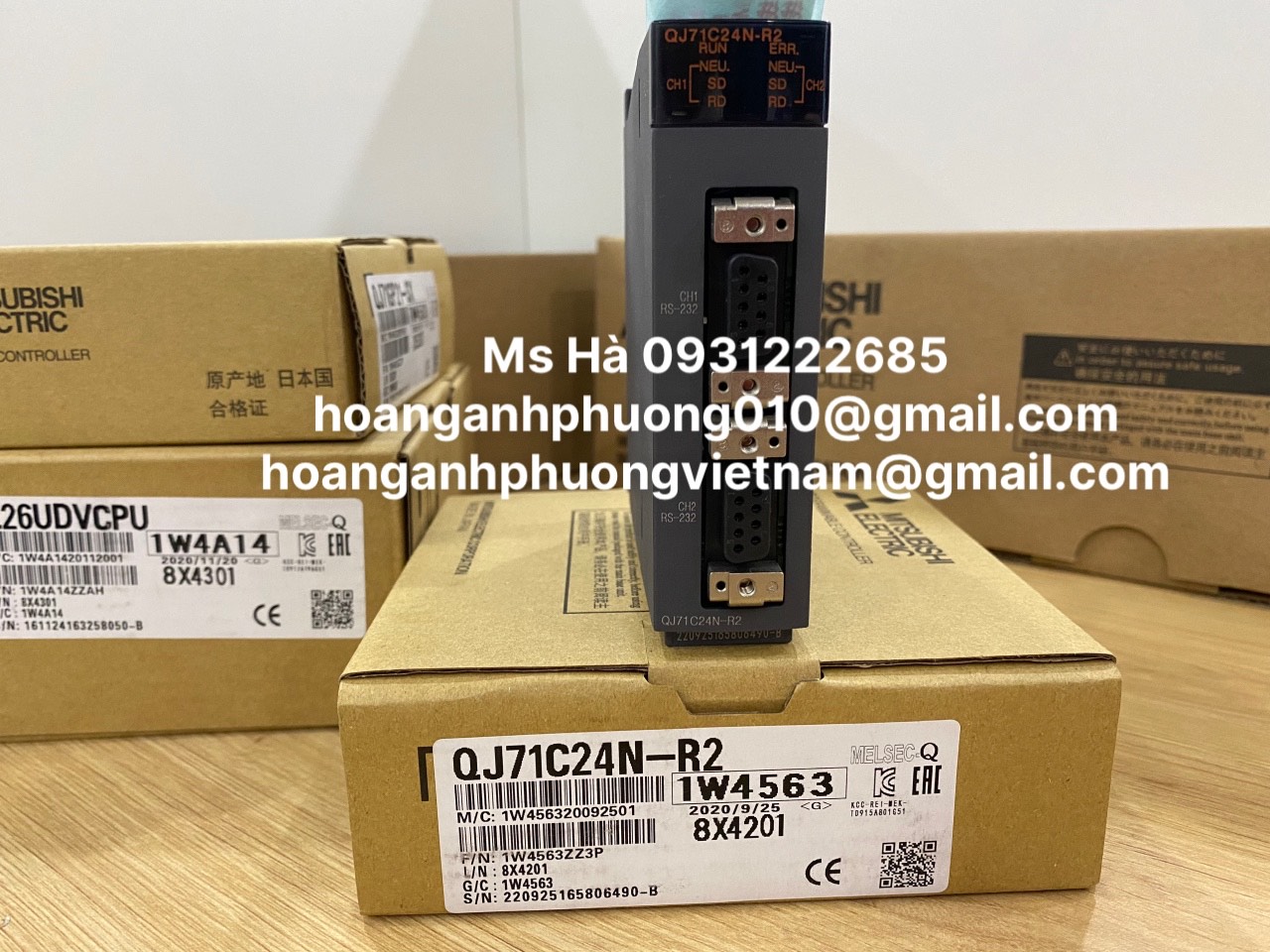 Module mạng nhập khẩu dòng mitsubishi QJ71C24N-R2 