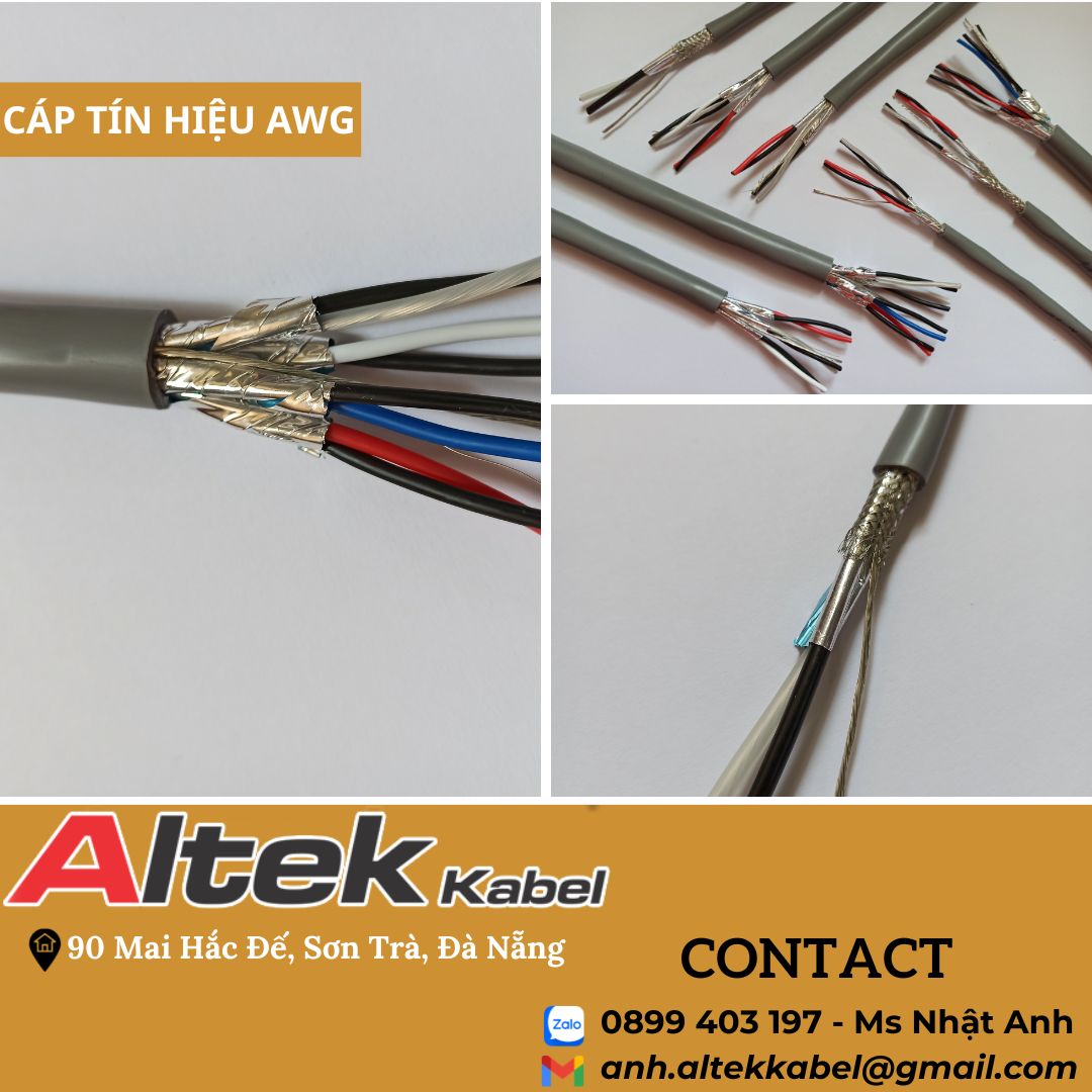 Cung cấp cáp tín hiệu AWG chống nhiễu giá sỉ toàn quốc