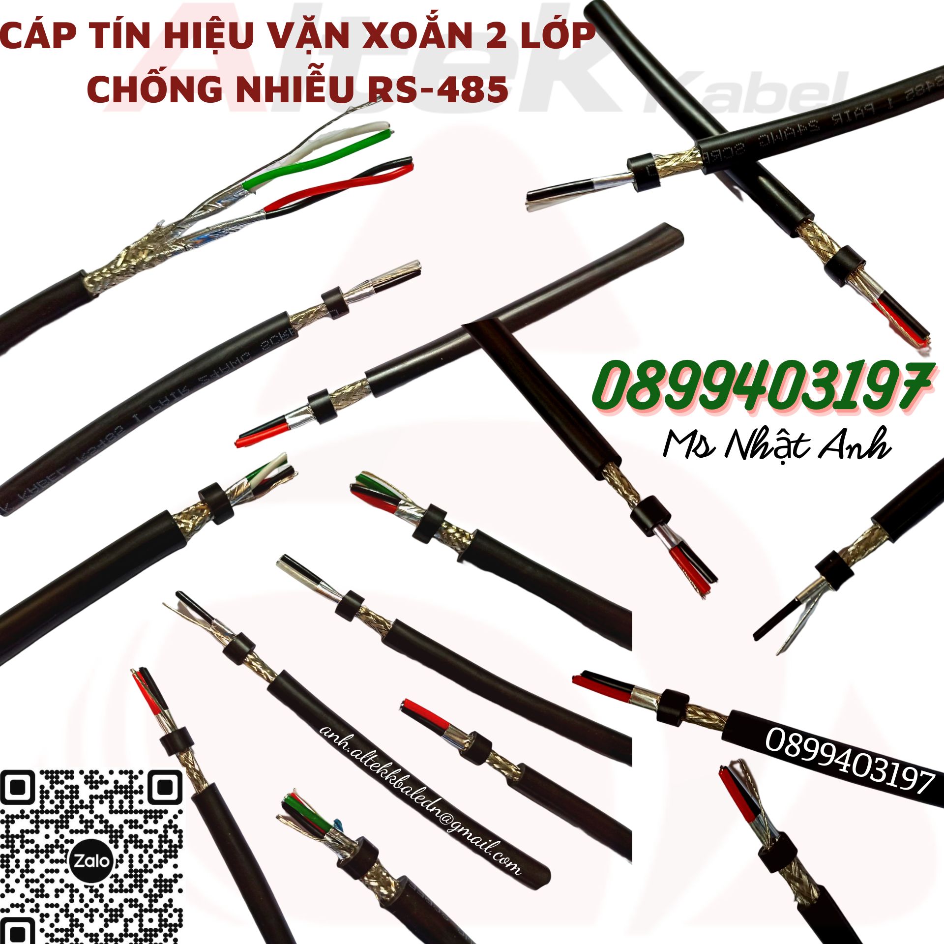Phân phối cáp tín hiệu RS485 giá sỉ toàn quốc 