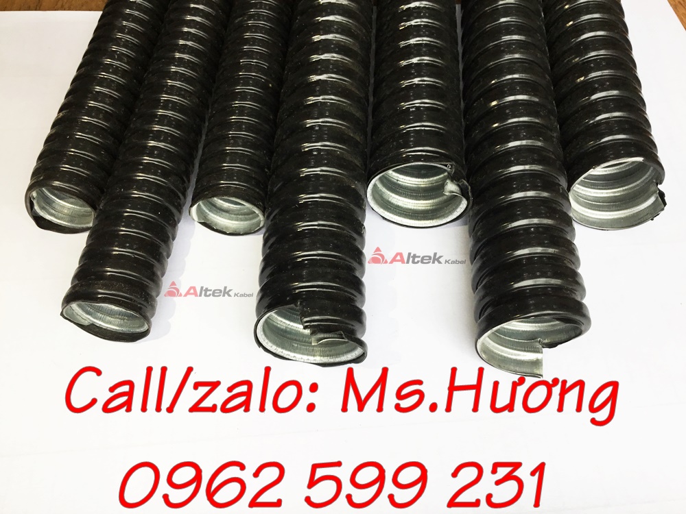 Ống ruột gà, ống kẽm đàn hồi, ống thép bọc nhựa PVC