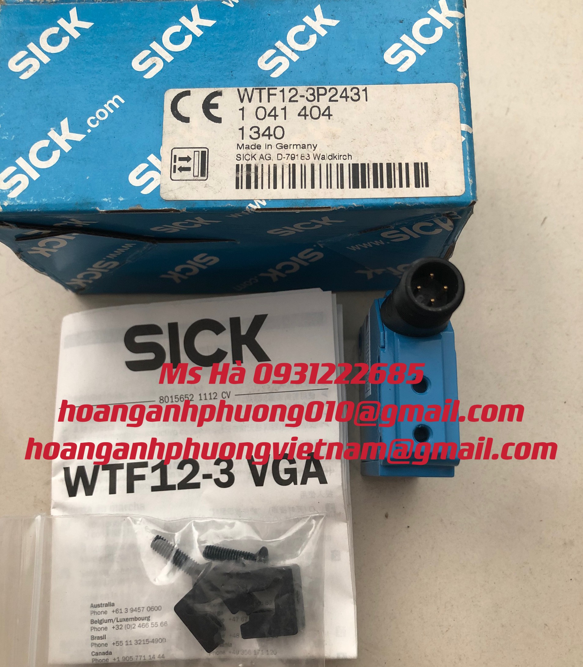 Nhập khẩu dòng Sick giá tốt WTF12-3P2431
