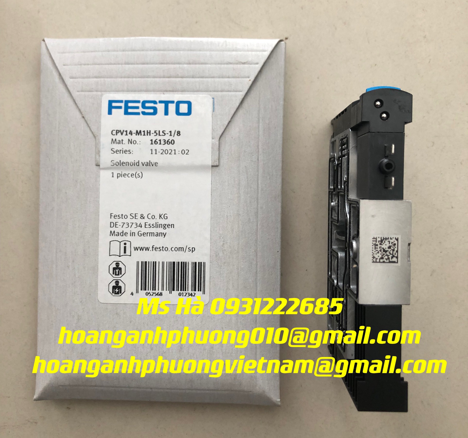 Van điện CPV14-M1H-5LS-1/8 giá cạnh tranh toàn quốc 