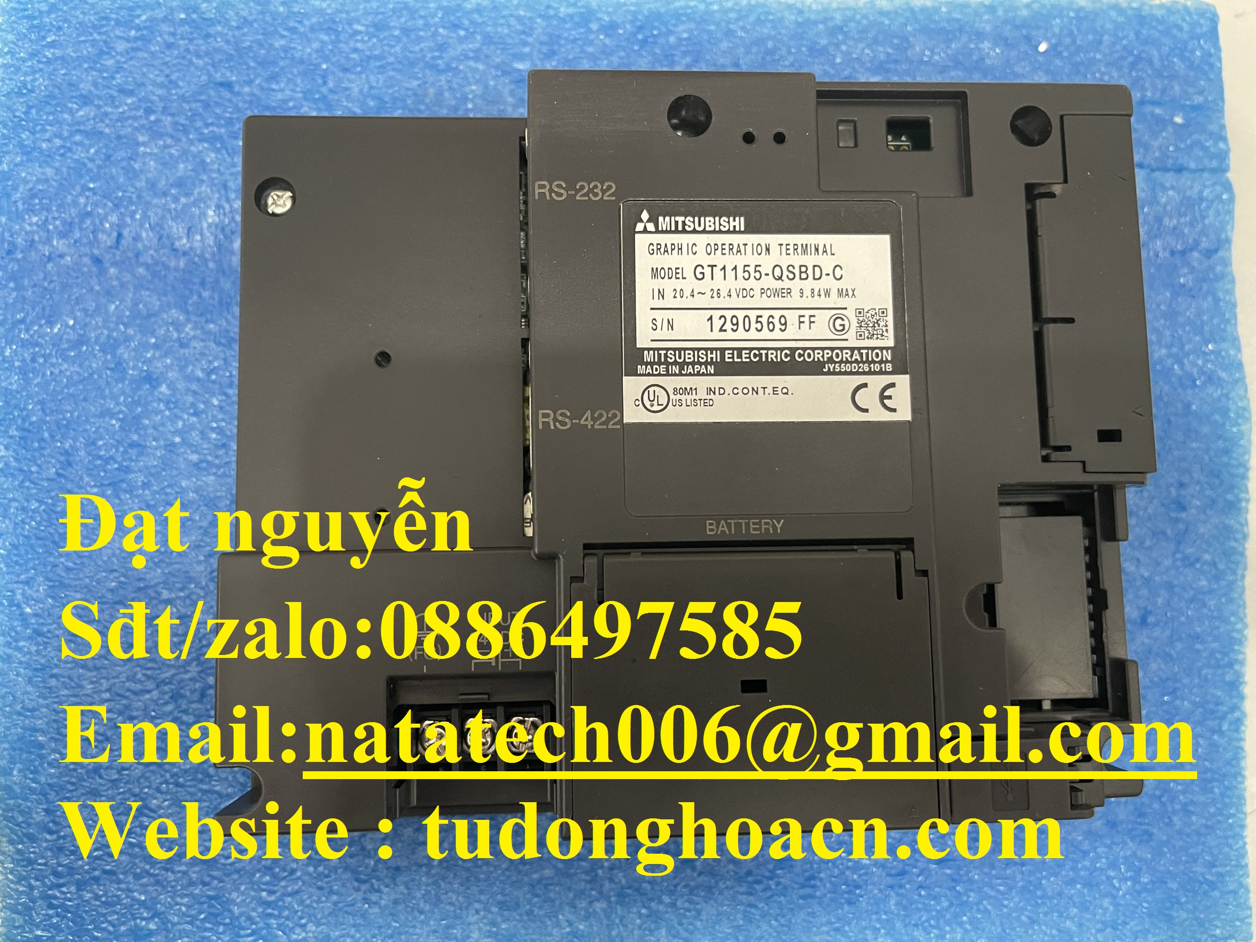 GT1155-QSBD-C bộ màn hình HMI mitsubishi chính hãng mới 