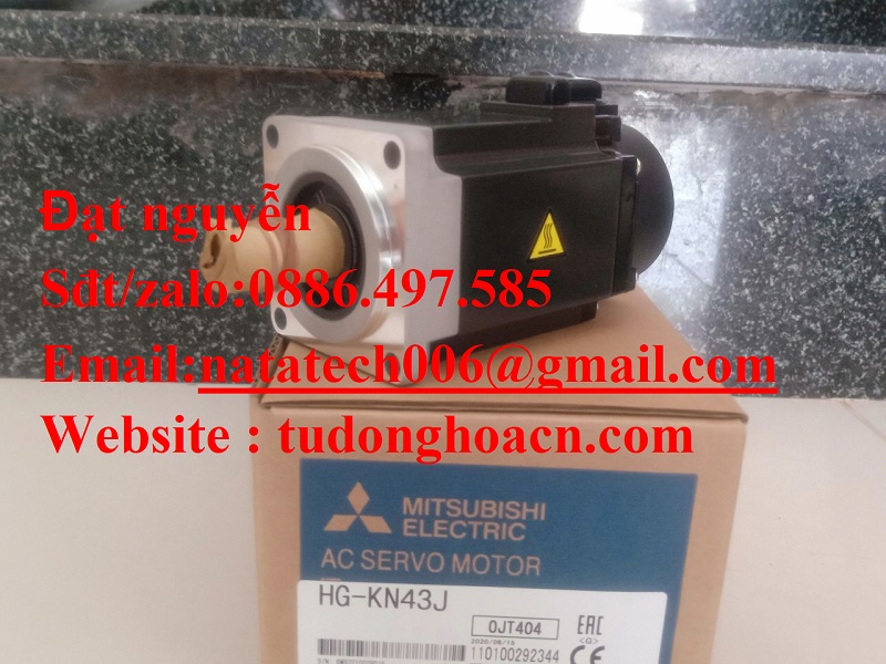 HG-KN43J động cơ điều khiển Servo chính hãng Mitsubishi mới full box 