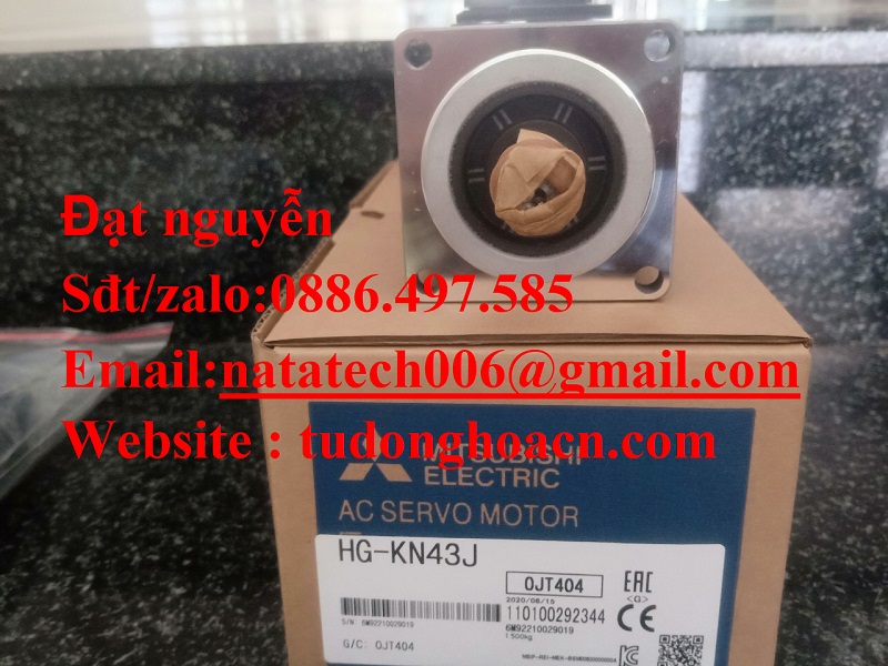 HG-KN43J động cơ điều khiển Servo chính hãng Mitsubishi mới full box 