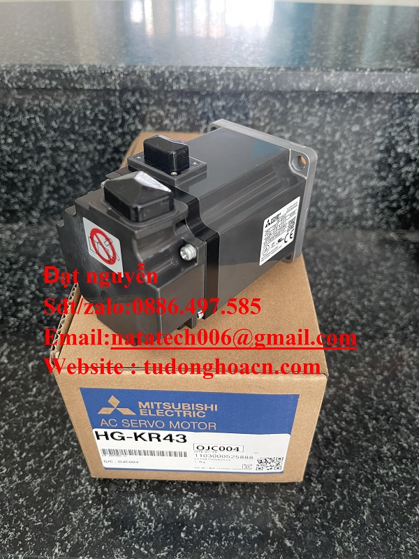 HG-KR43 Động cơ 400W chính hãng full box - Công ty Natatech