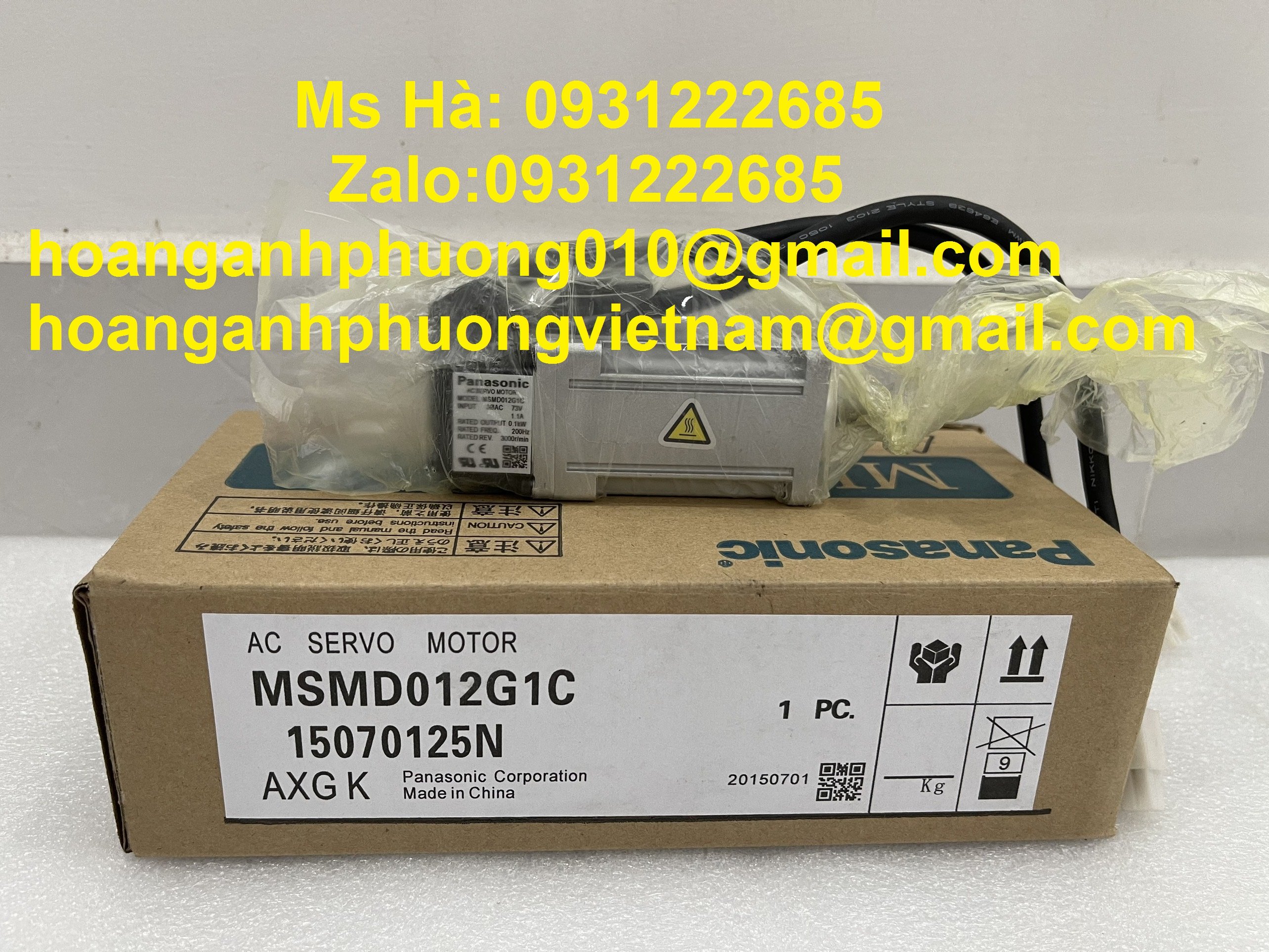 Ac servo panasonic chính hãng 100% MSMD012G1C