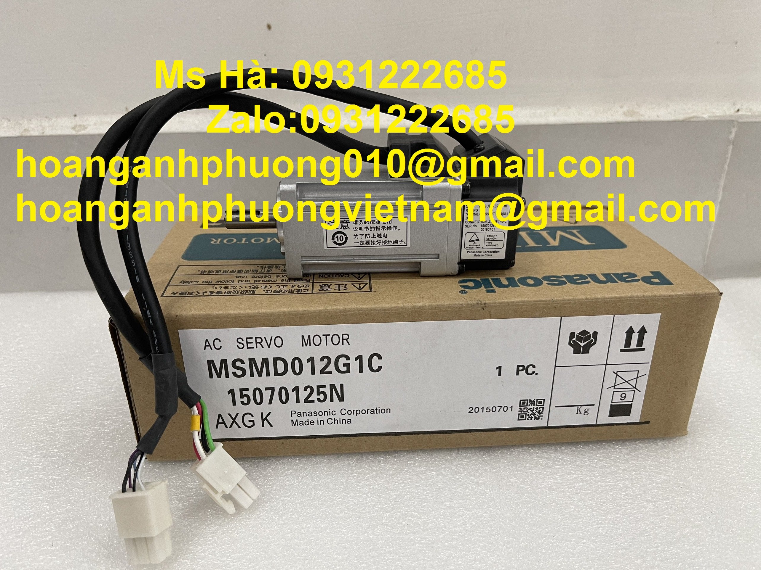 Ac servo panasonic chính hãng 100% MSMD012G1C