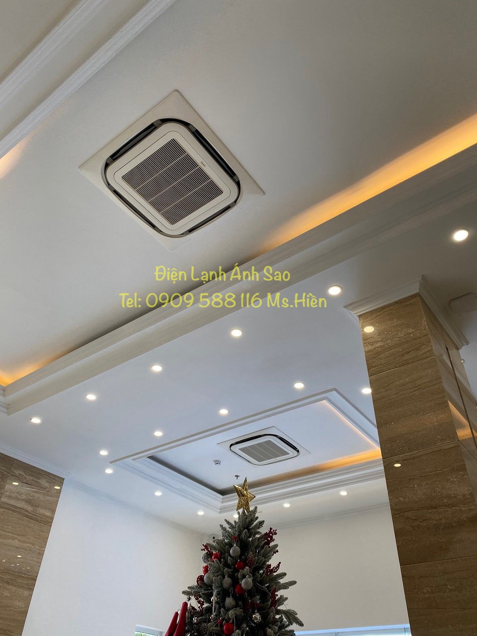 Máy lạnh âm trần Daikin FCNQ - Đa hướng thổi - Gas R410A