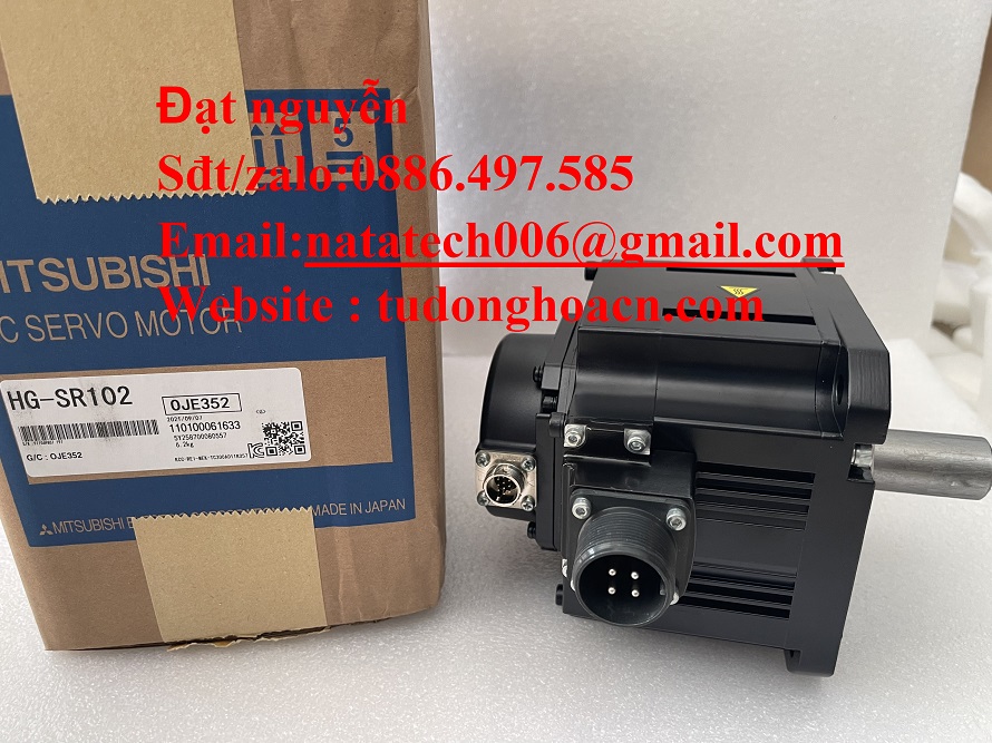 HG-SR102 bộ động cơ 1.0kw chính hãng Mitsubishi mới full box 