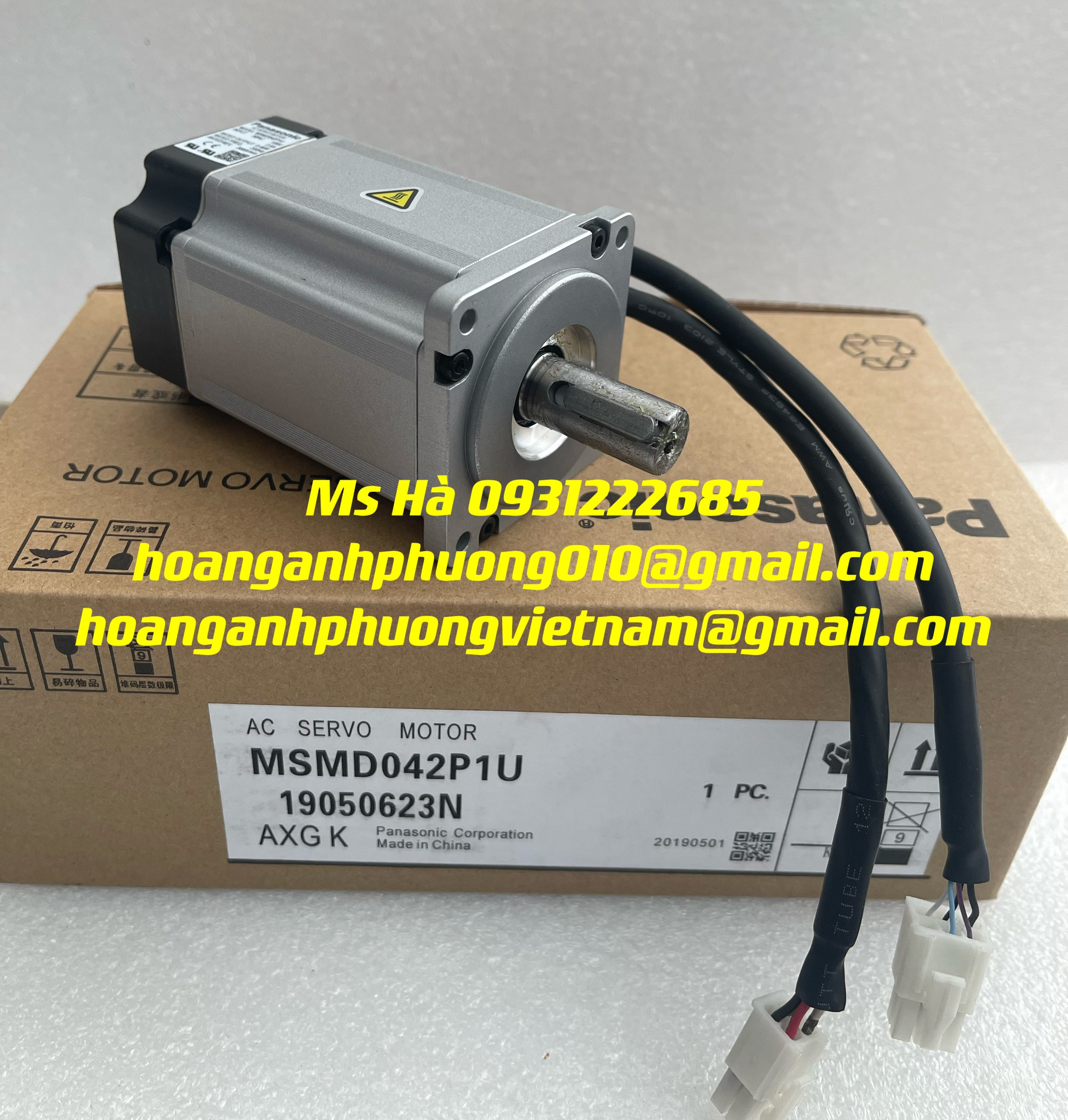 Chuyên động cơ panasonic mới 100% MSMD042P1U