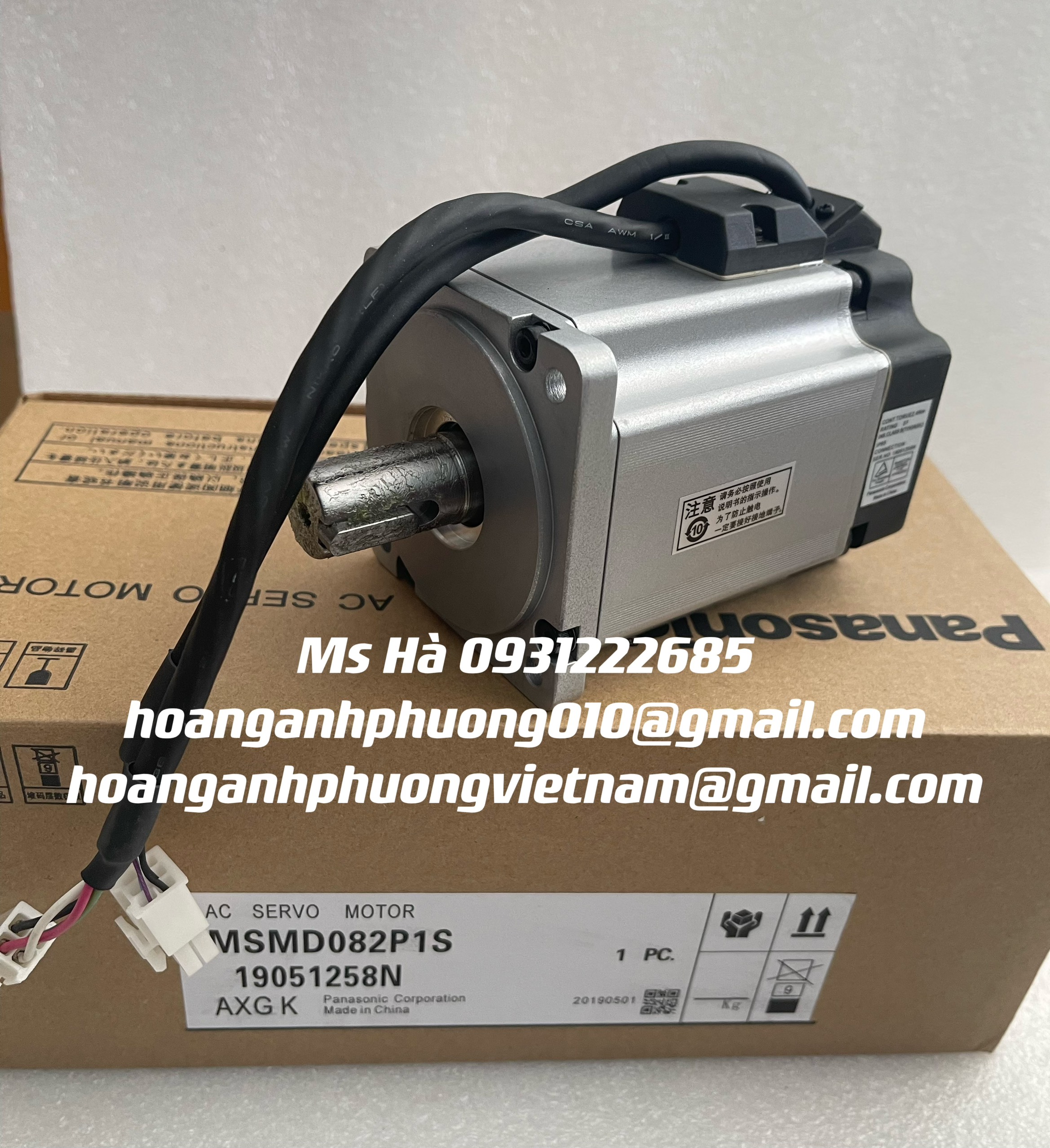 Servo motor hàng nhập MSMD082P1S panasonic 