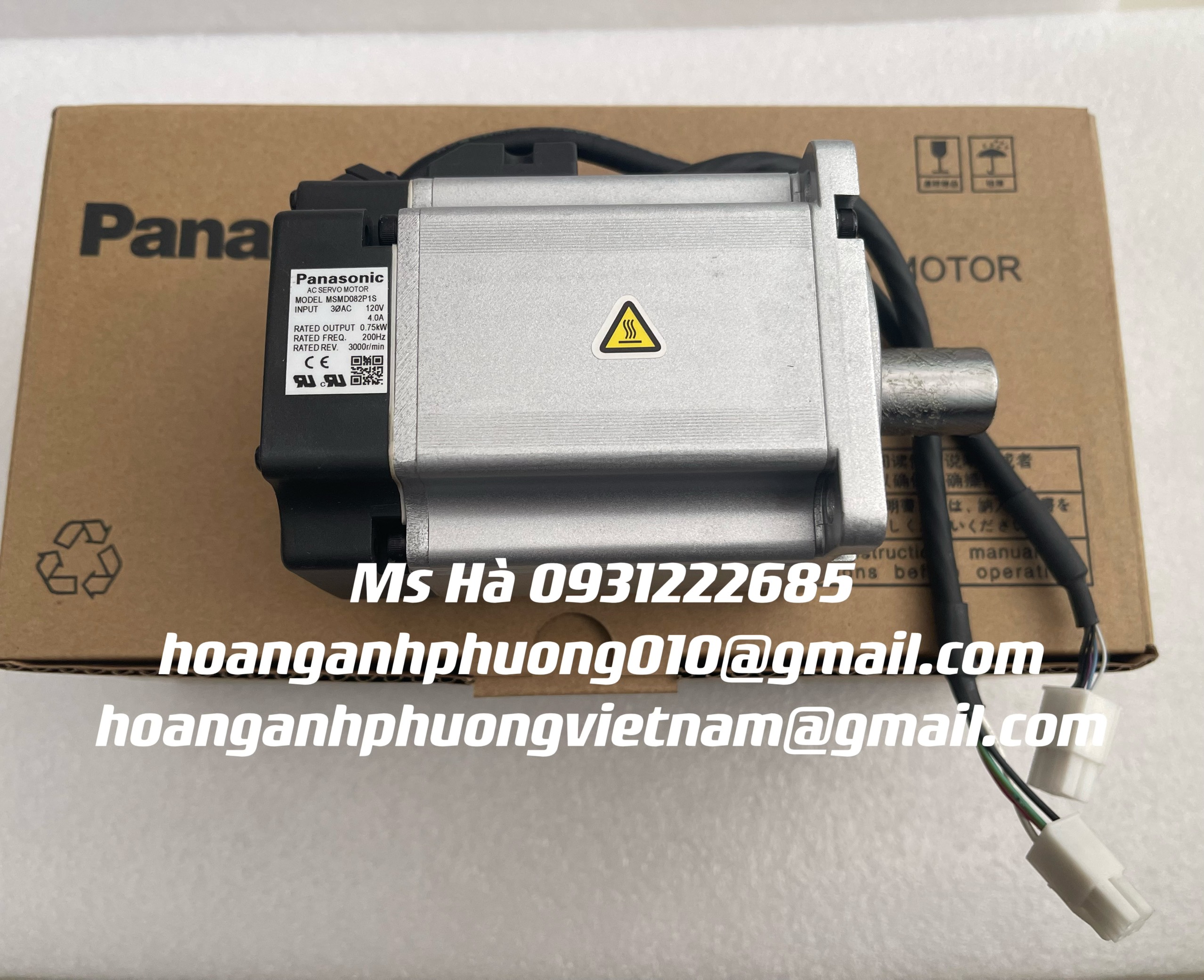 Servo motor hàng nhập MSMD082P1S panasonic 