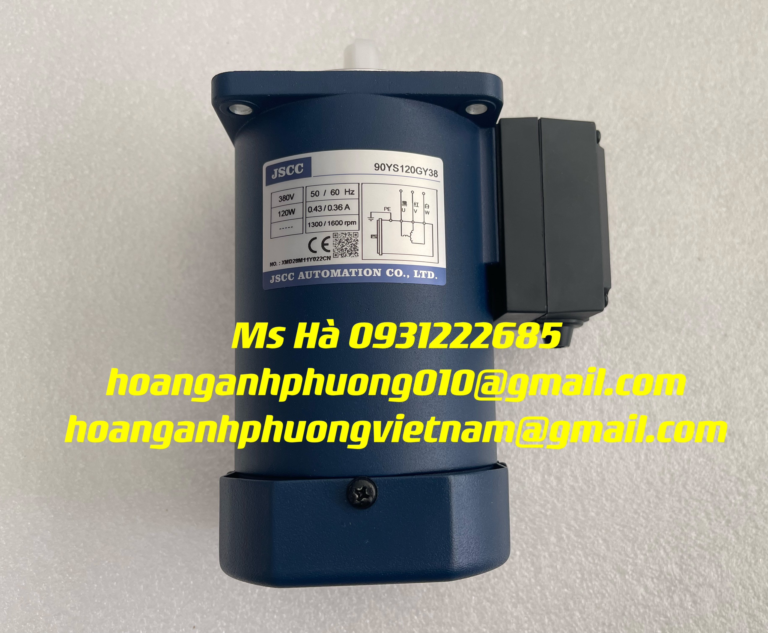 Motor nhập dòng JSCC giá rẻ hiện nay 90YB120GY38