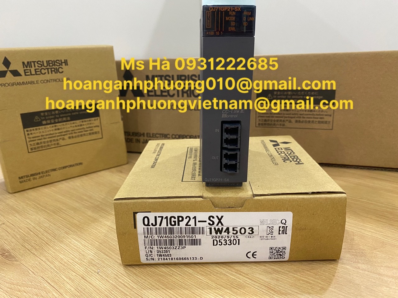 Mô đun mạng mitsubishi QJ71GP21-SX hàng mới 100%