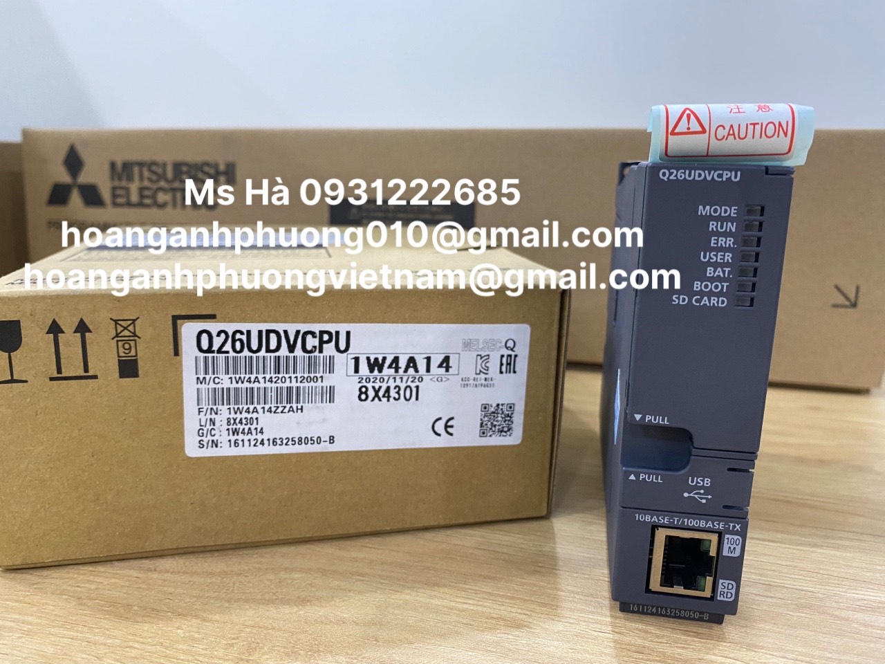 Dòng CPU mitsubishi Q26UDVCPU mô đun có sẵn