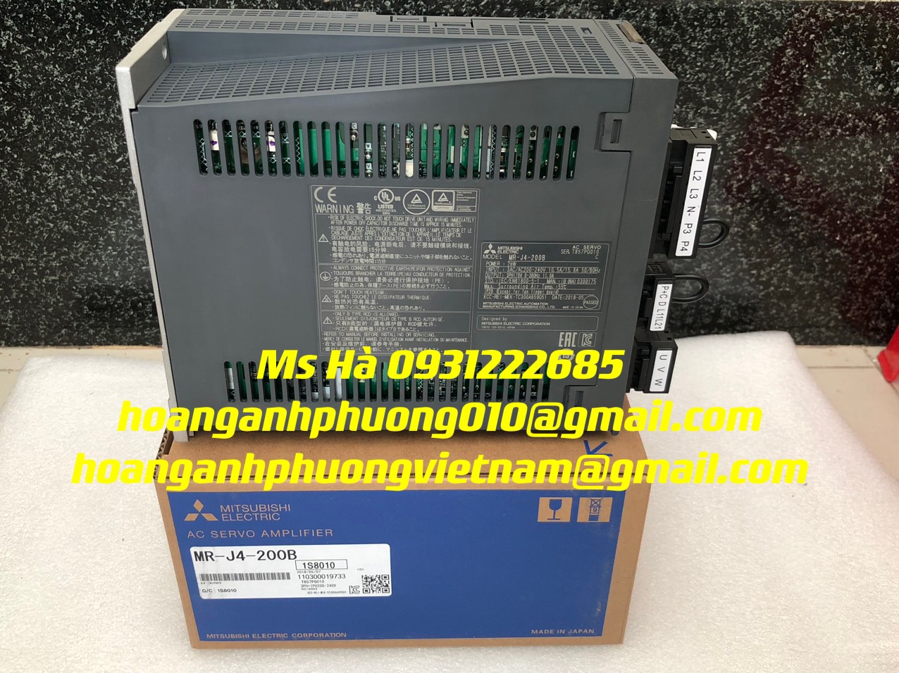 Mitsubishi MR-J4-200B dòng điều khiển servo mới 100%