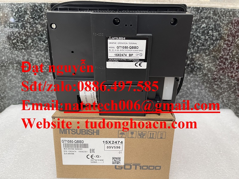 GT1050-QBBD-  Bộ Màn hình HMI chính hãng bảo hành 1 năm 