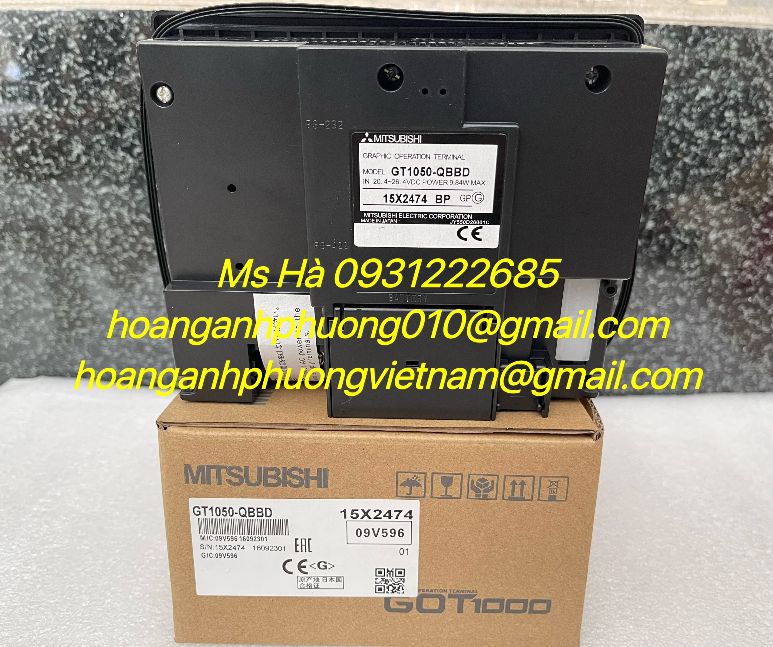 Màn hình giá tốt GT1050-QBBD mitsubishi - mới 100%