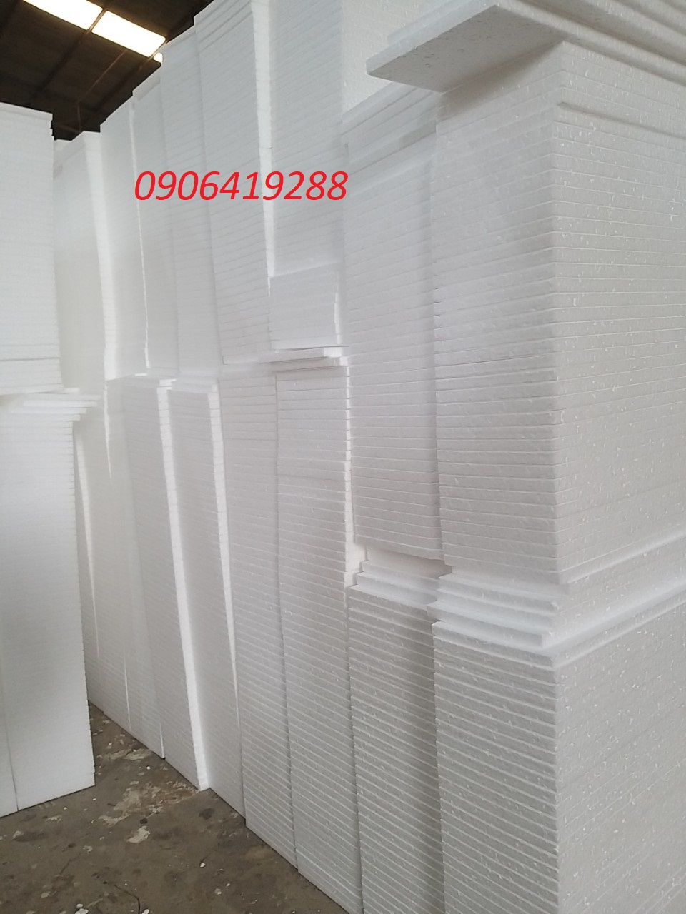 Tấm xốp cách nhiệt eps dùng trong xây dựng