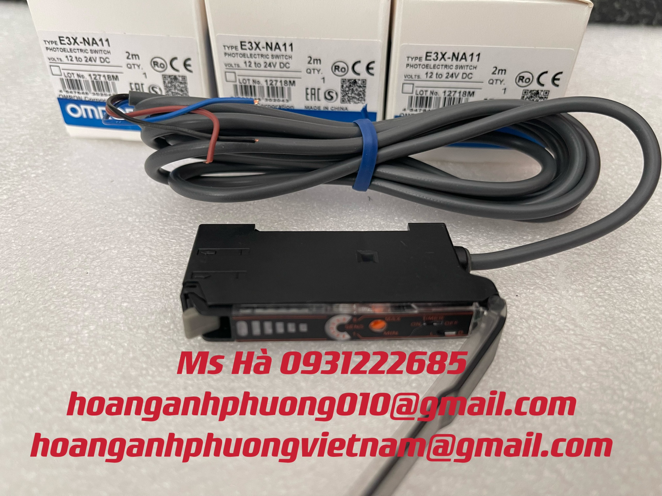 Omron E3X-NA11 cảm biến - bảo hành 12 tháng 