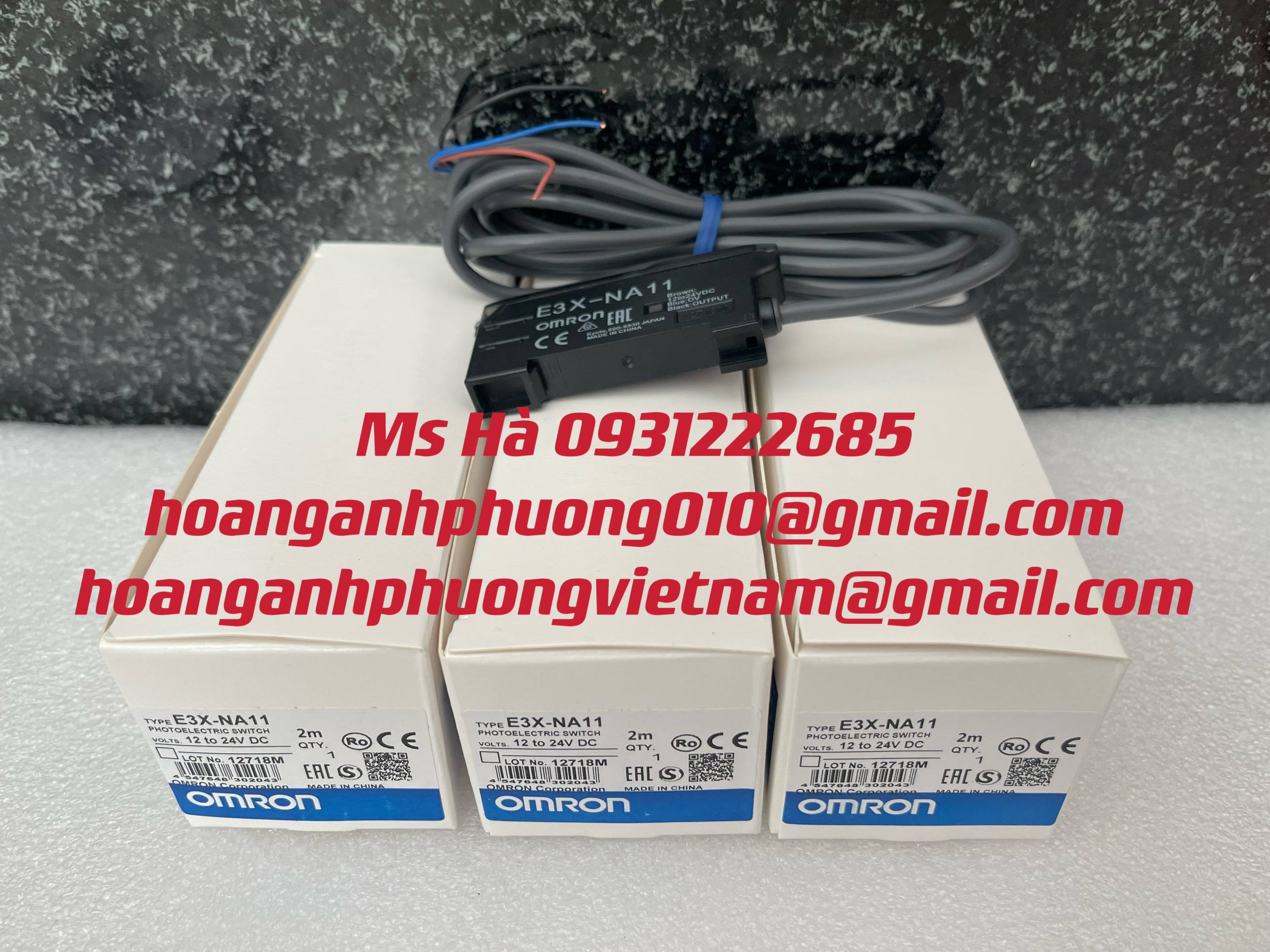 Omron E3X-NA11 cảm biến - bảo hành 12 tháng 