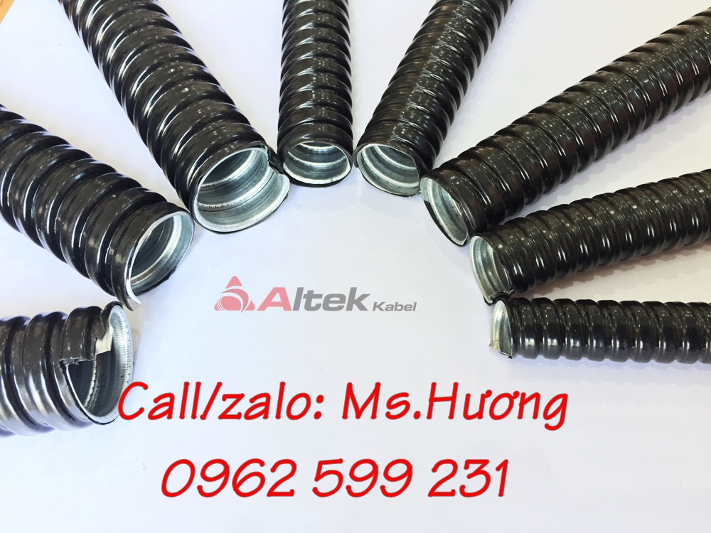 Ống ruột gà, ống kẽm đàn hồi, ống thép bọc nhựa PVC