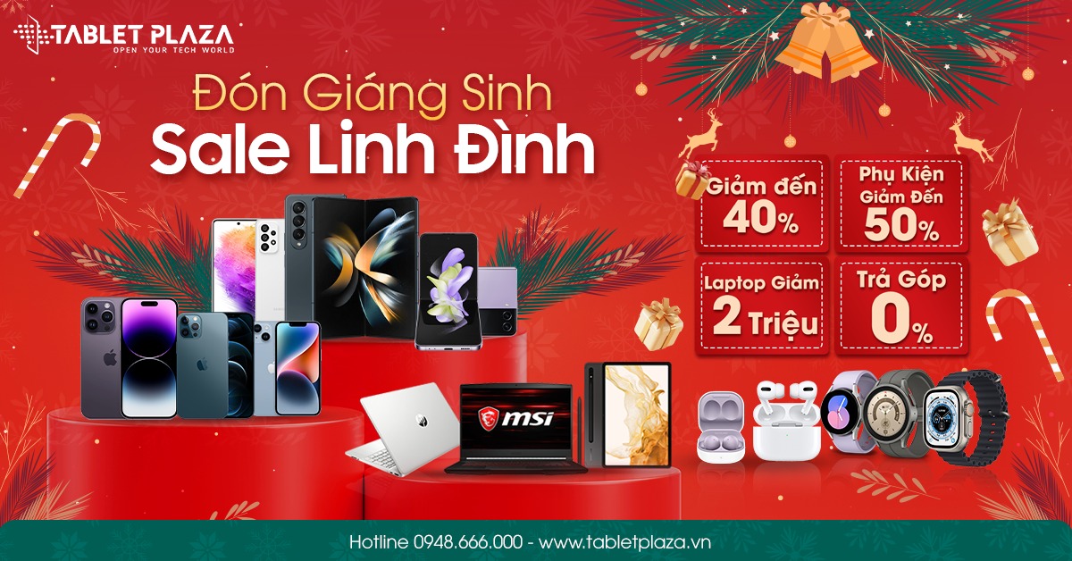 Trả góp iphone Biên Hòa giáng sinh sale linh đình