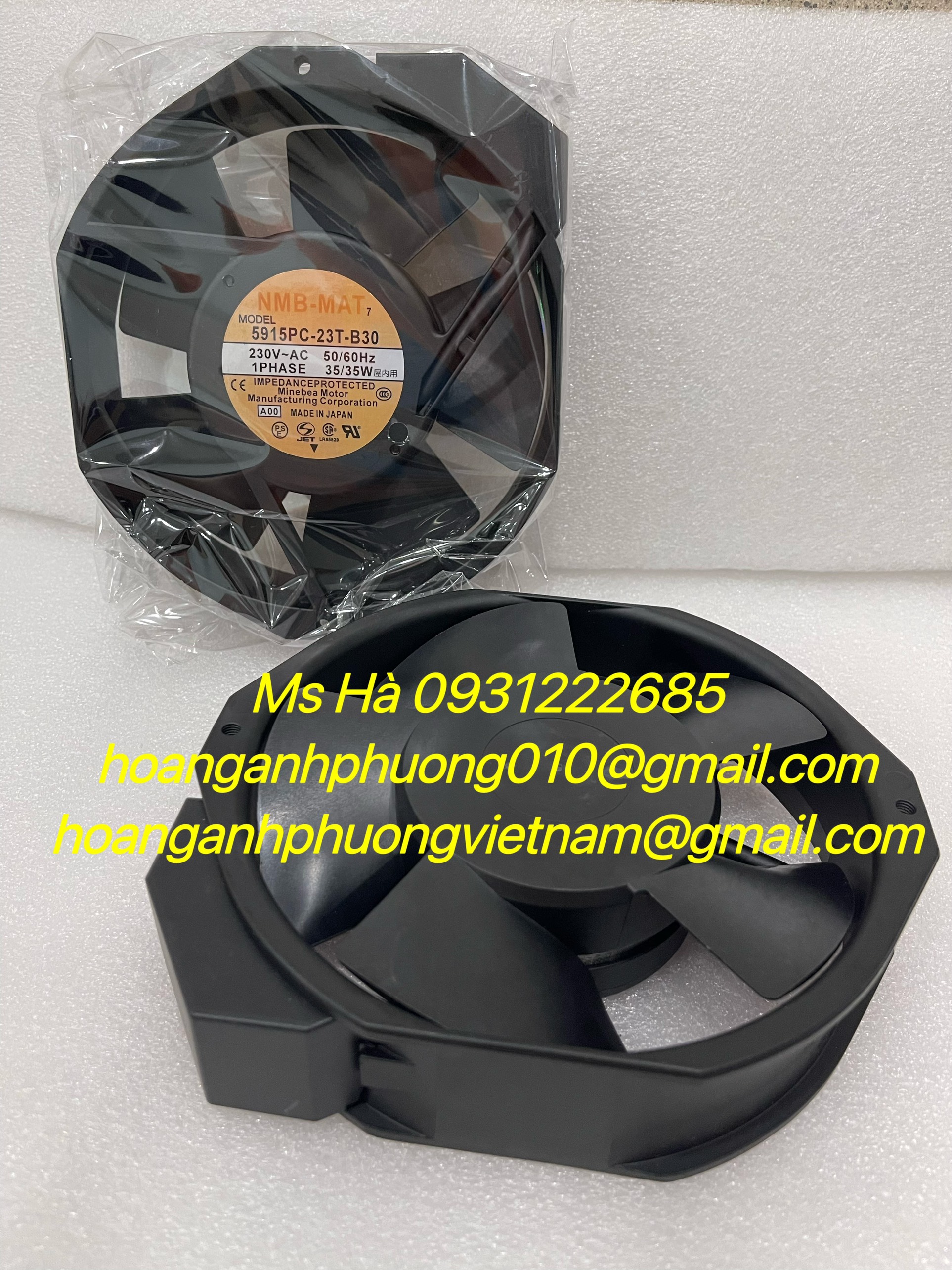 Quạt Ac NMB 5915PC-23T-B30 hàng mới, bảo hành 12 tháng 