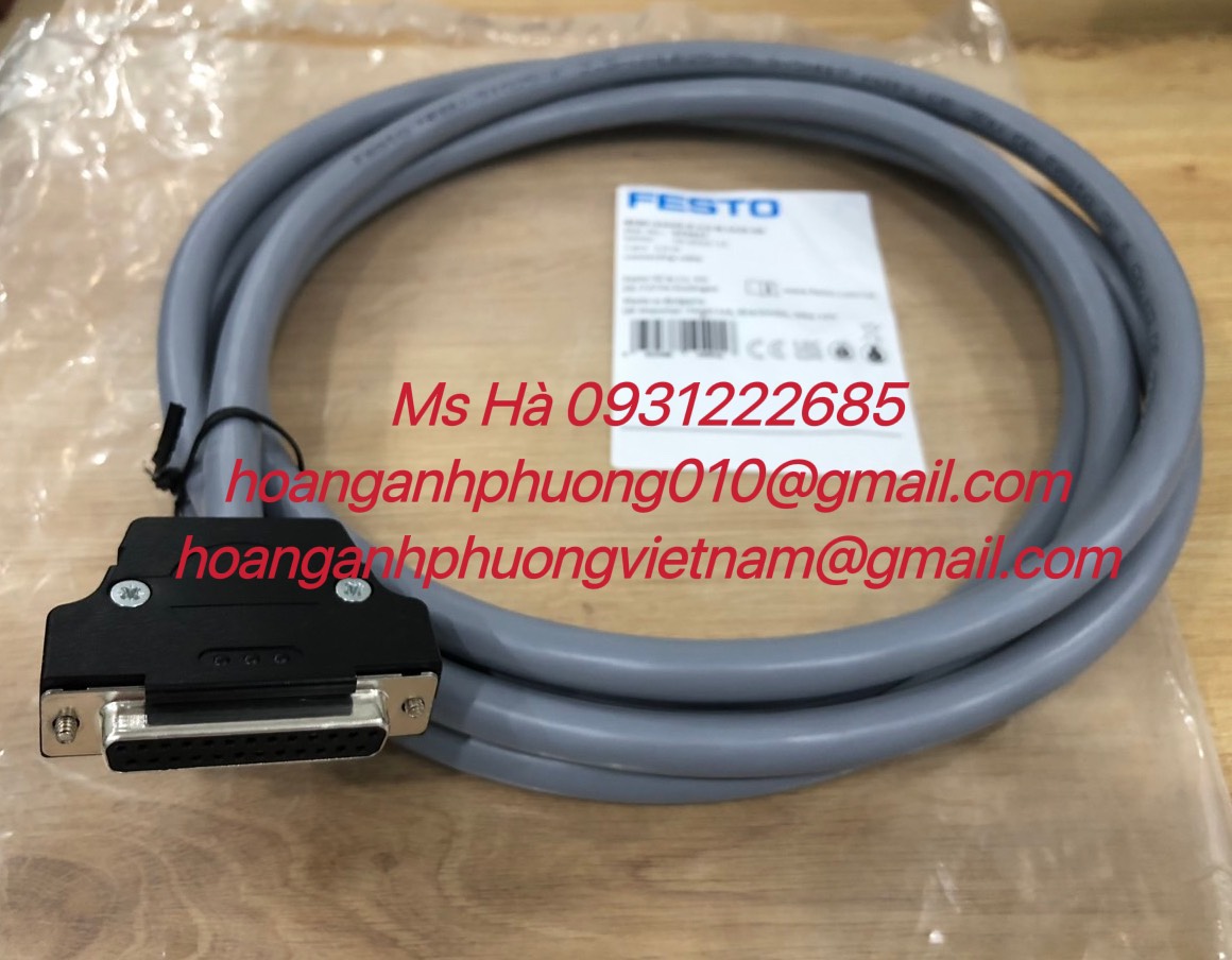 Hàng có sẵn NEBV-S1G25-K-2.5-N-LE25 cáp Festo mới 