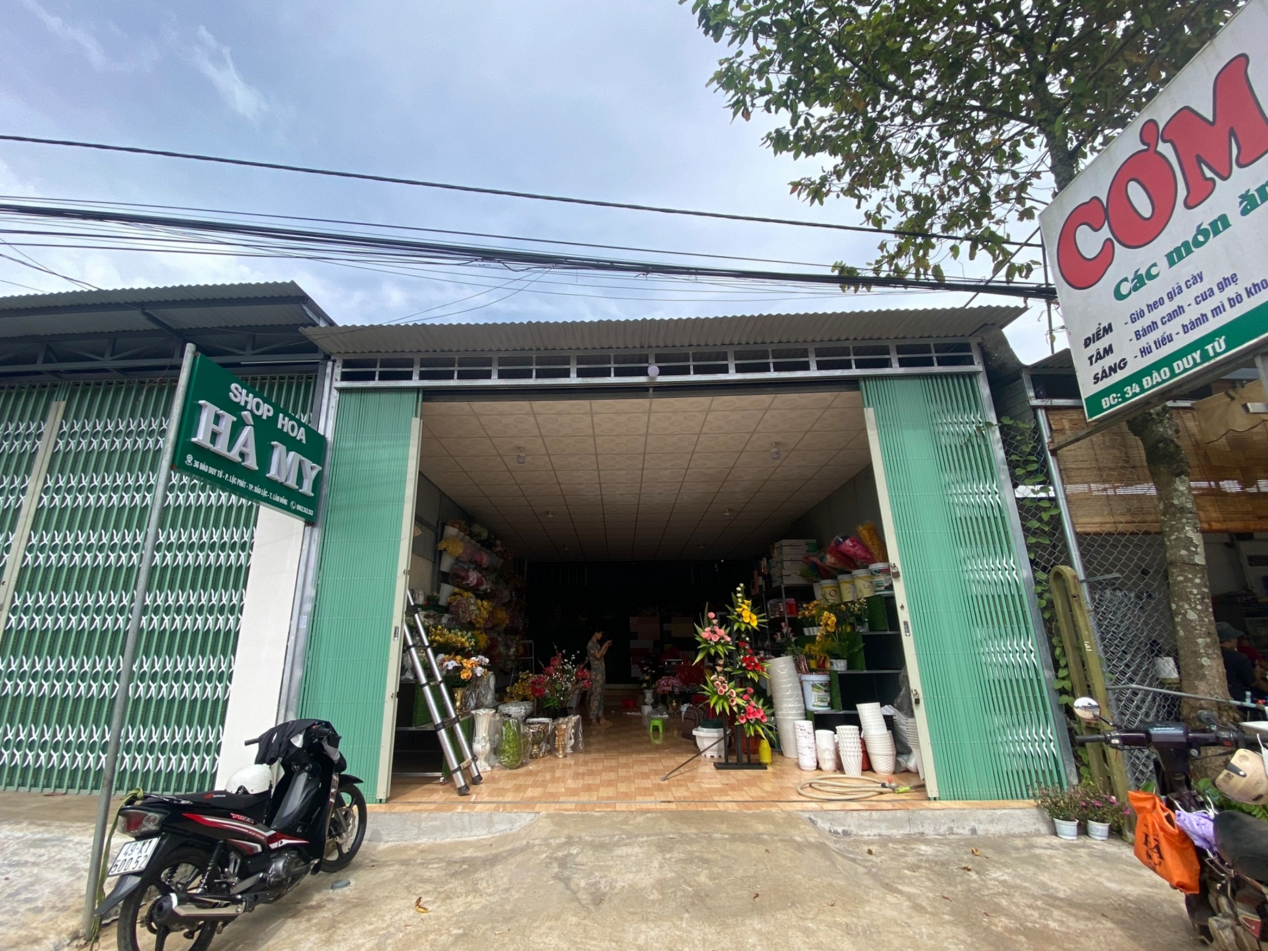 Lắp đặt Camera tại Shop Hoa Hà My Bảo Lộc Lâm Đồng 