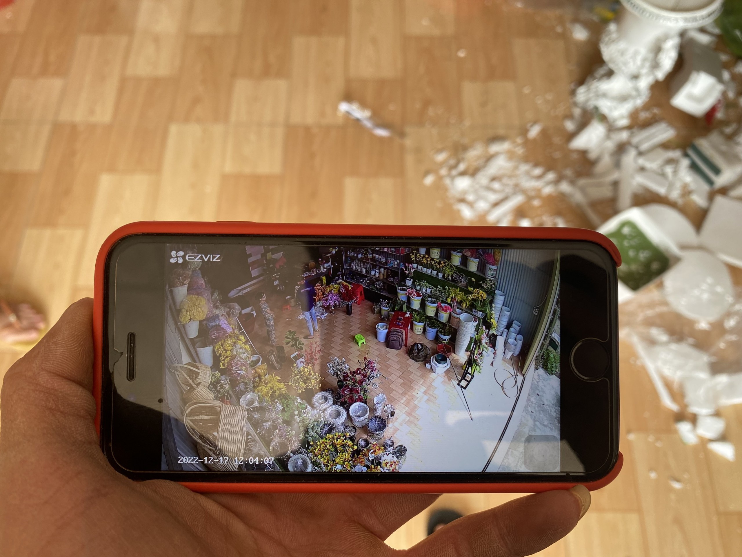 Lắp đặt Camera tại Shop Hoa Hà My Bảo Lộc Lâm Đồng 