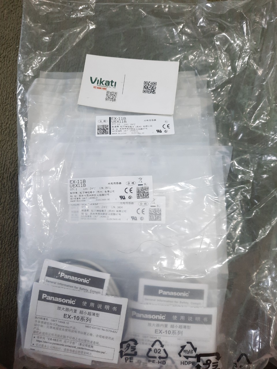 Cảm biến Panasonic EX-11B - Công ty Việt Khang Thịnh