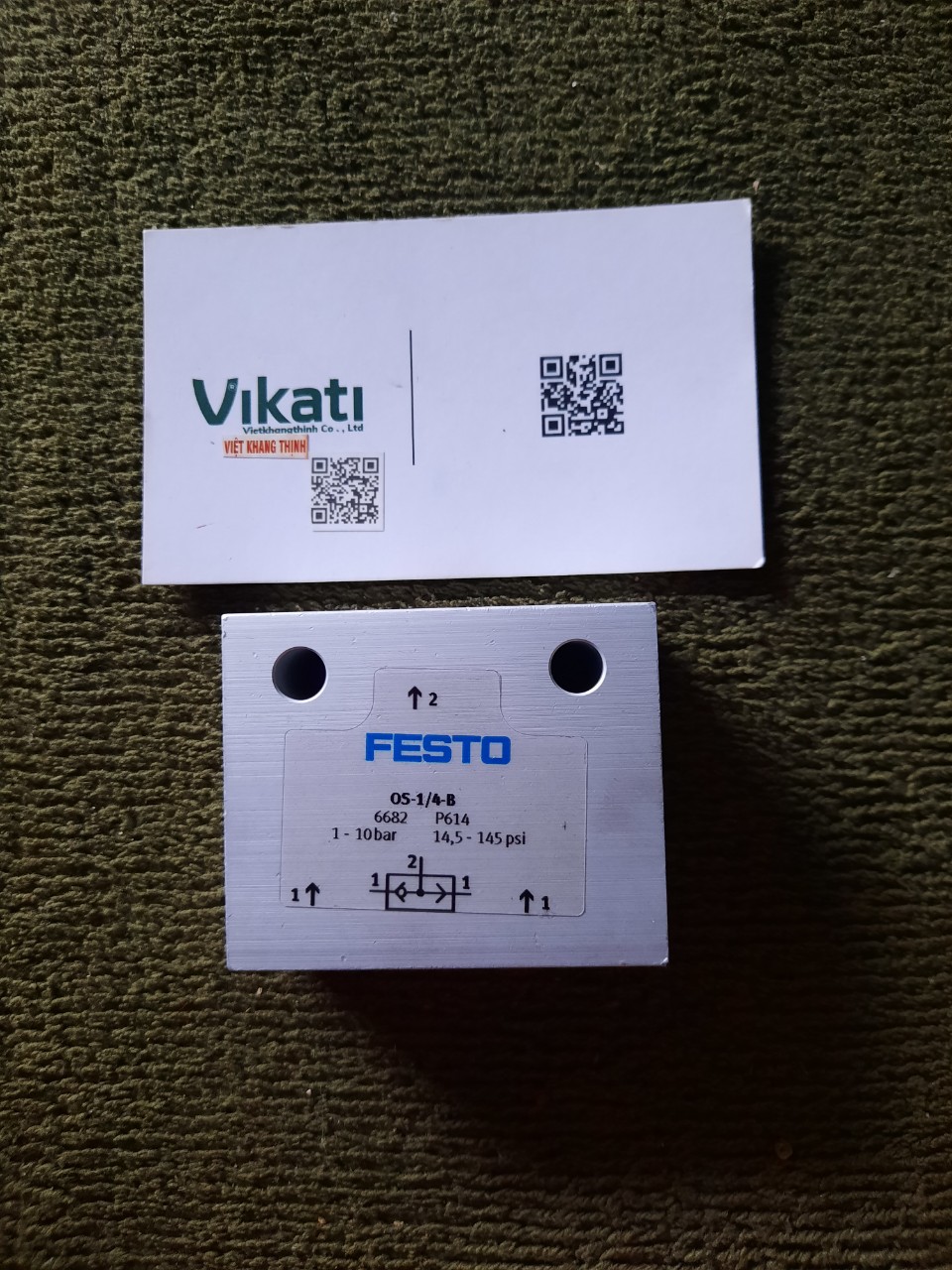 Xi lanh khí nén Festo OS-1/4-B - Việt Khang Thịnh