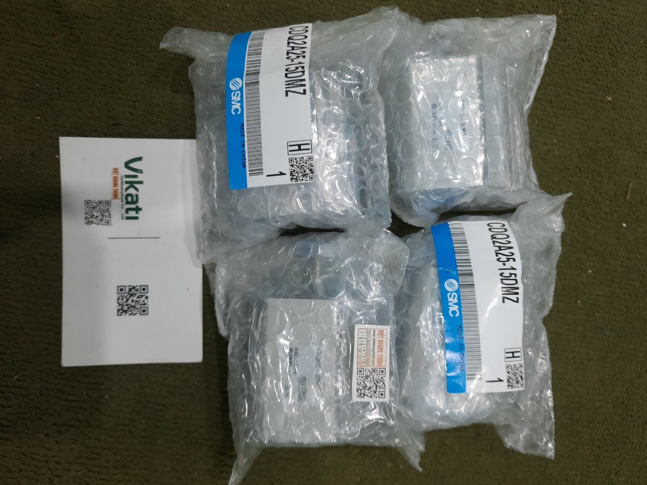 Xi lanh SMC CQ2B25-150 - Việt Khang Thịnh
