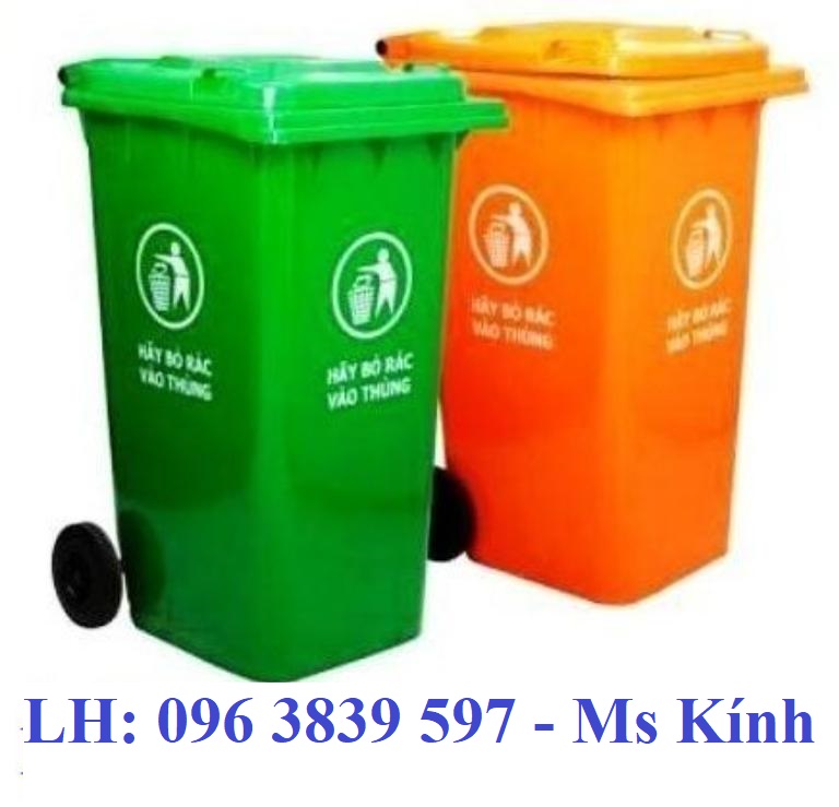 Phân phối thùng rác nhựa 240 lít giá rẻ nhất TP.HCM