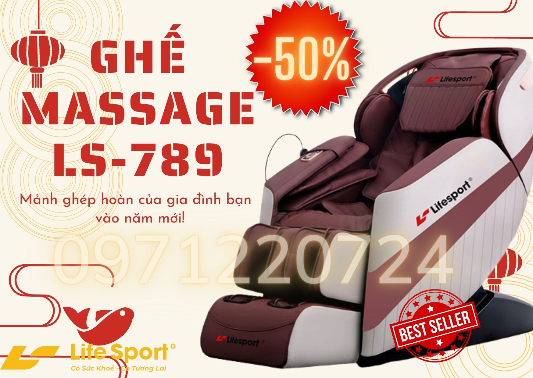 SĂN SALE NĂM MỚI CÓ LIFESPORT LS-789 TẾT NÀY NHÀ THÊM VUI