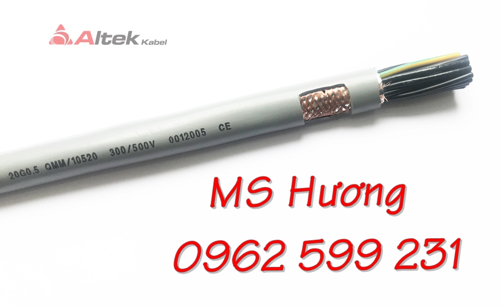 Dây cáp điện altekkabel, cáp điều khiển chống nhiễu 20x1.0