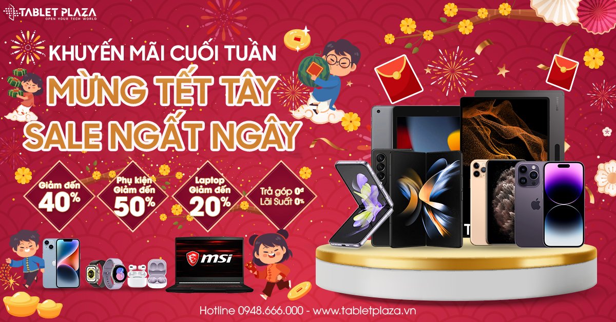 Trả góp iphone tết Tây sale ngất ngây tại Biên Hòa