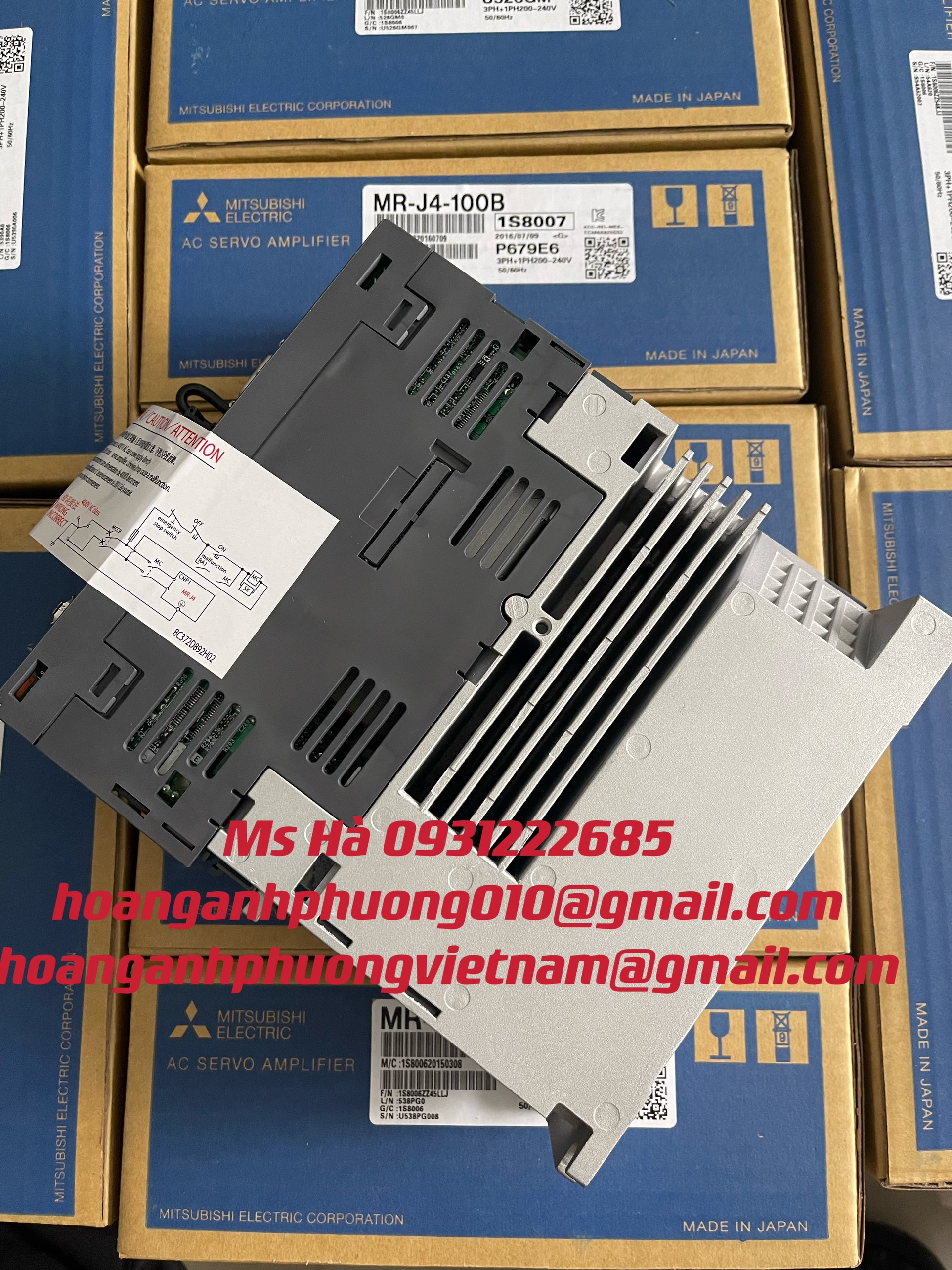 Bộ servo giá tốt MR-J4-100B, MR-J4-200B mitsubishi 